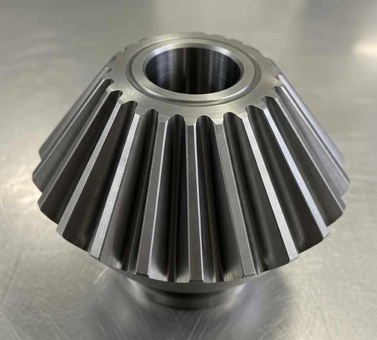 Imagen de ¿Qué hace único al engranaje cónico recto?